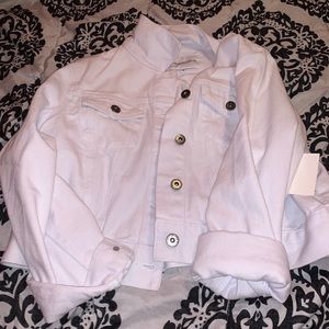 White Jean Jacket